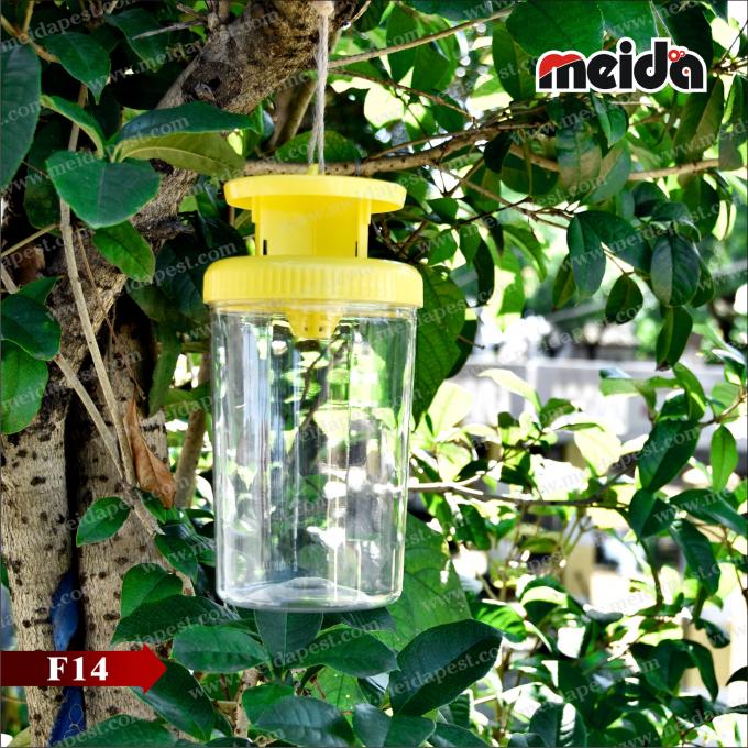 PP Outdoor Pest Control for Garden Fruit Fly Trap Bug Catcher Hang Easy Open Fly Jar 0