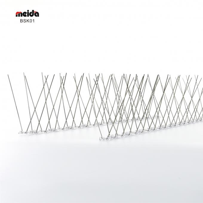 Effective Outdoor Stainless Steel Anti Pigeon Bird Spikes Deterrent Device for Roofs 1