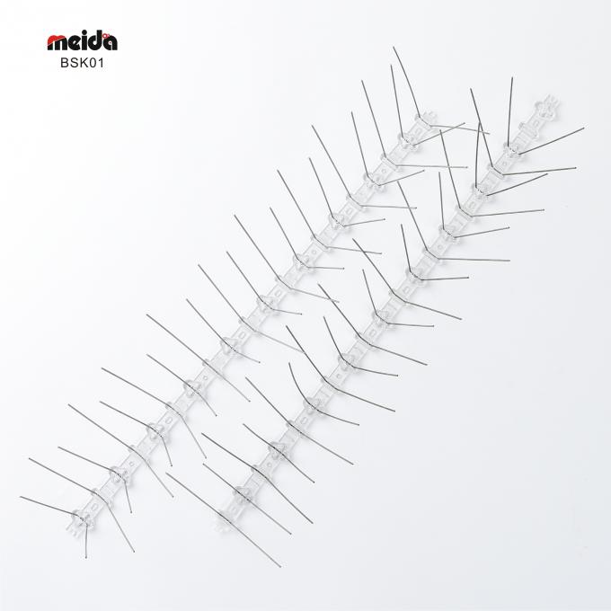Effective Outdoor Stainless Steel Anti Pigeon Bird Spikes Deterrent Device for Roofs 2