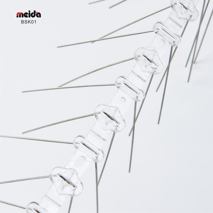 Effective Outdoor Stainless Steel Anti Pigeon Bird Spikes Deterrent Device for Roofs 4