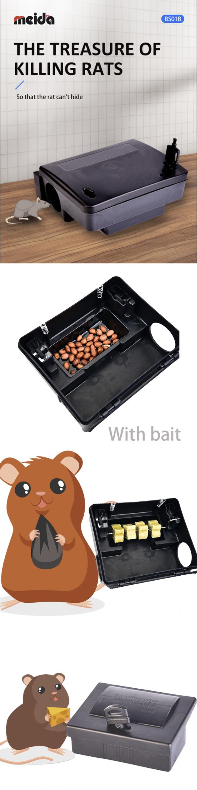 TRAPS for Plants Garden Rat Station Box Professional Anti Rodent Pest Control 2