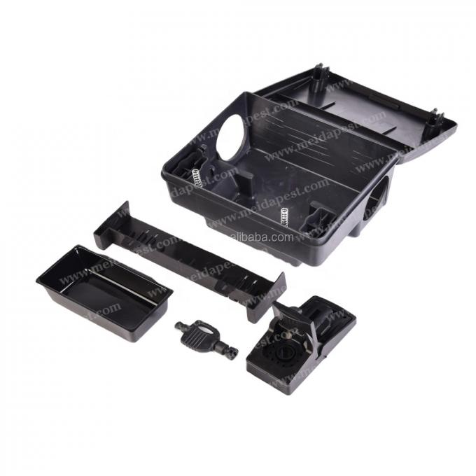Animal Control Custom Plastic Rat Bait Station For Rodent Mouse Trap Box Power Source None 20-29 Pieces 2