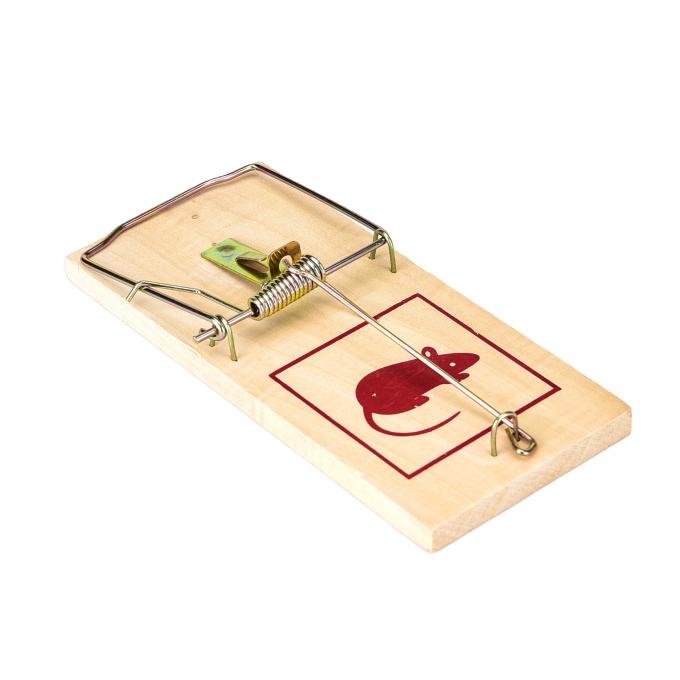 Ultra Strong Spring Wooden Mouse Trap Poplar Rat Killer Catcher for Home House 27.8g 2