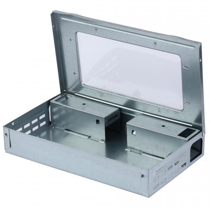 Reusable  Strong Metal Box Bait Station For Humane Rodent Control 2
