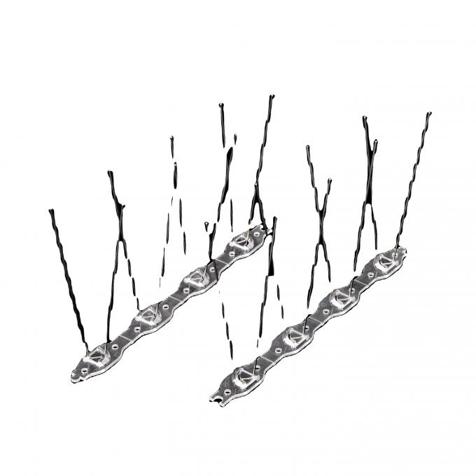 Farm Stainless Steel Bird Spikes for Outdoor Bird Repellent on Fence Windowsill Roof 0