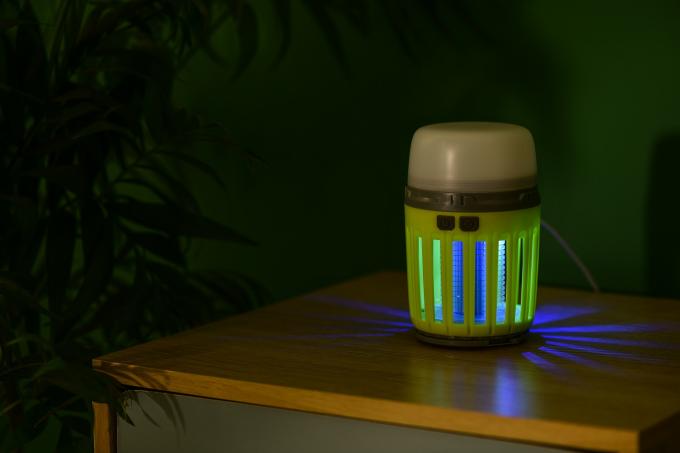 267g IPX4 Waterproof Camping Night Light UV Bug Zapper Rechargeable Mosquito Lamp 2