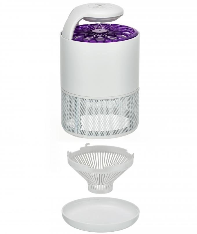 Electrical Airflow Mosquito Killer Indoor UV Light LED Flying Insect Trap With USB Cable 480 Hours 5