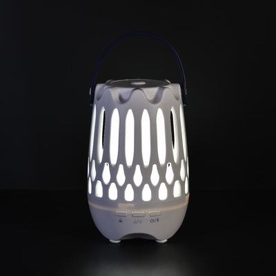 Good price OEM/ODM Logo Bluetooth Speaker Flame Light UV LED Camping Lamp Rechargeable Mosquito Moths Gnats Catcher Flying Insects Sticky Trap online